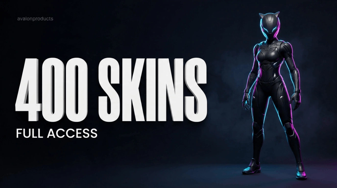 400 Skin Fortnite FA Account