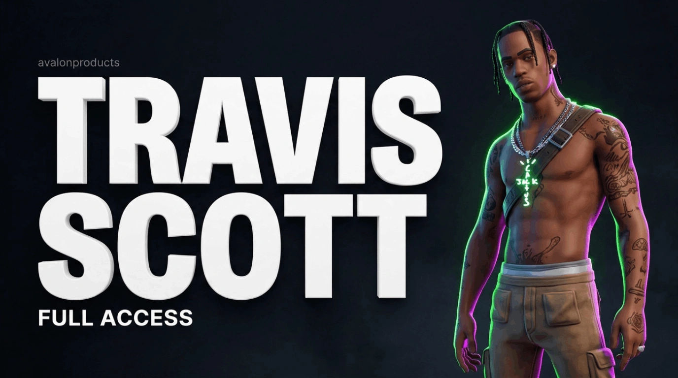 Travis Scott FA Fortnite Account