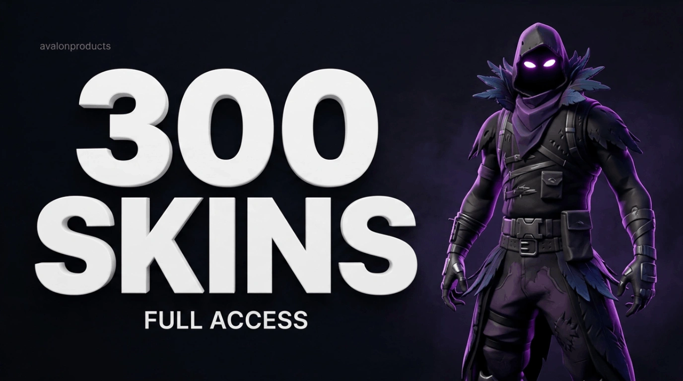 300 Skin Fortnite FA Account