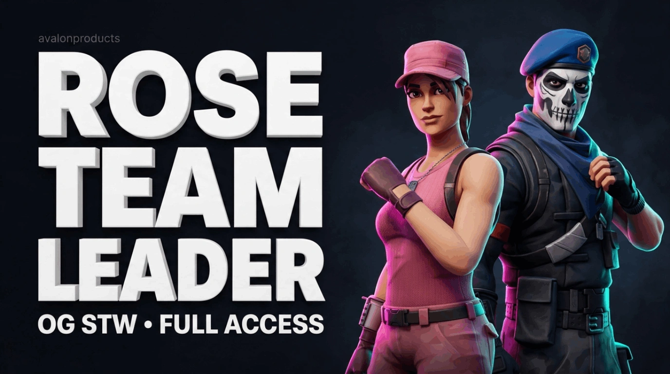 Rose Team Leader FA Fortnite Account