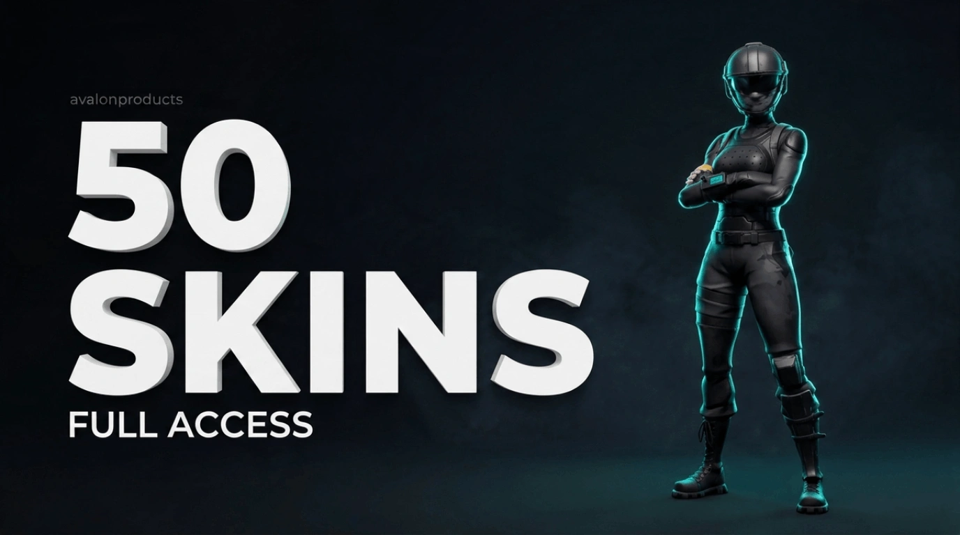 50 Skin Fortnite FA Account
