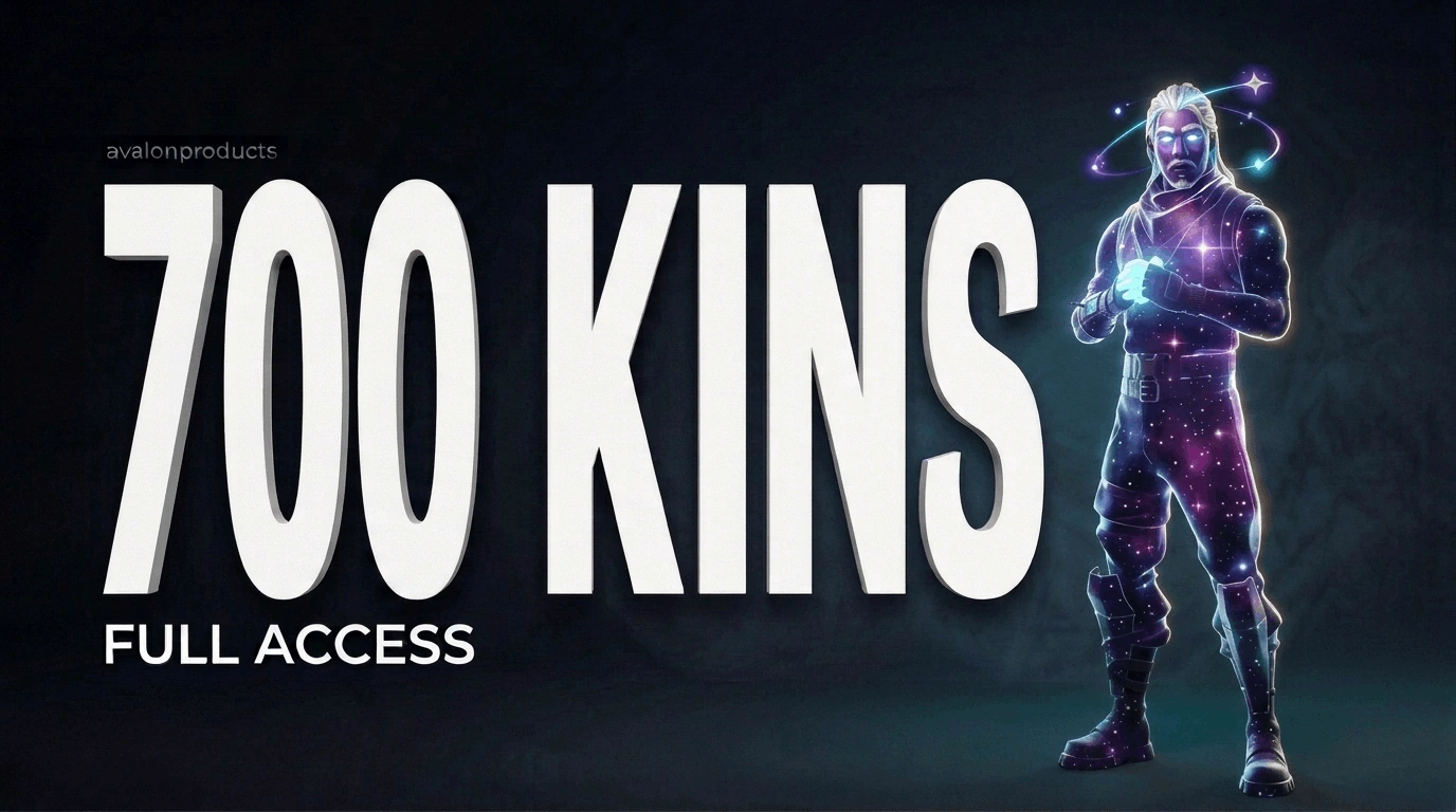 700 Skin Fortnite FA Account