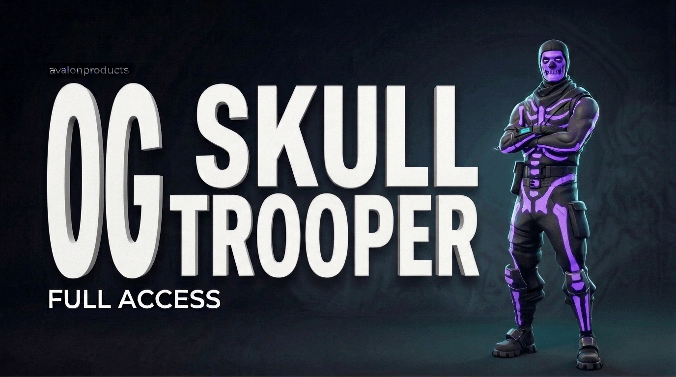 OG Skull Trooper FA Fortnite Account