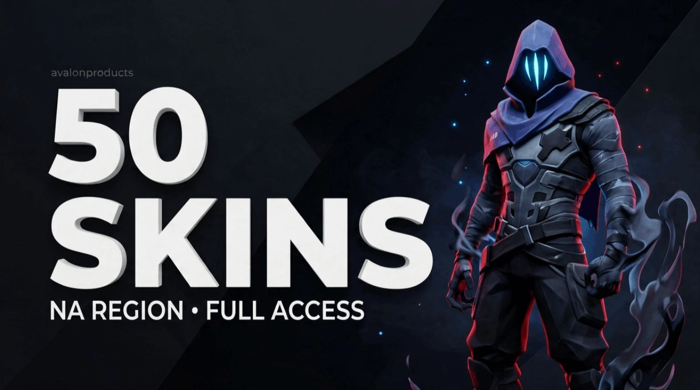 50 Skin NA Fa Valorant Account